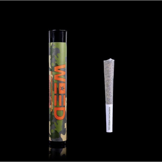 American Weed Co. - WEED Hybrid - Thin Mints - Hybrid Preroll (.5g) - 1
