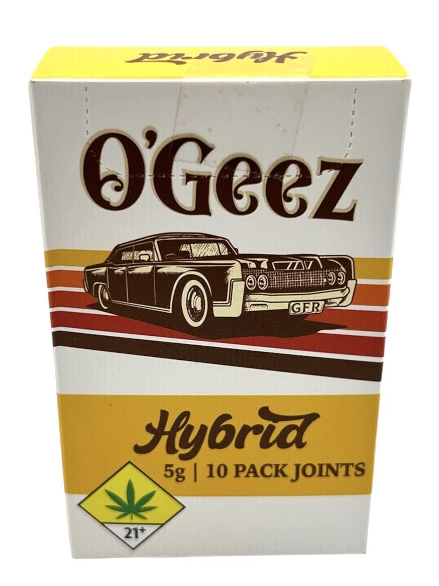 O'Geez - OG Kush | O'Geez | Pre-Roll Pack | 5G - 1