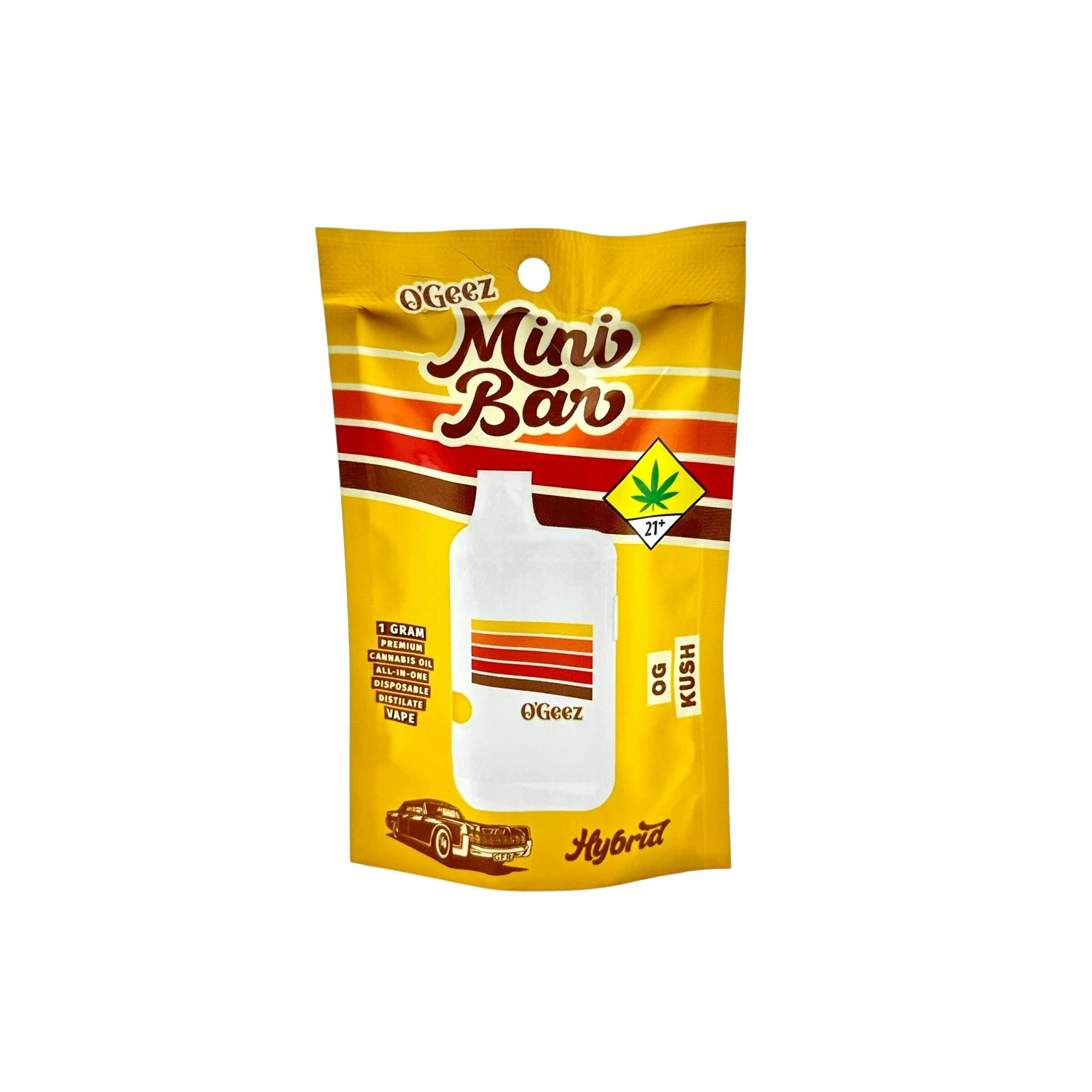 O'Geez - OG Kush | O'Geez | Disposable | 1G - 1