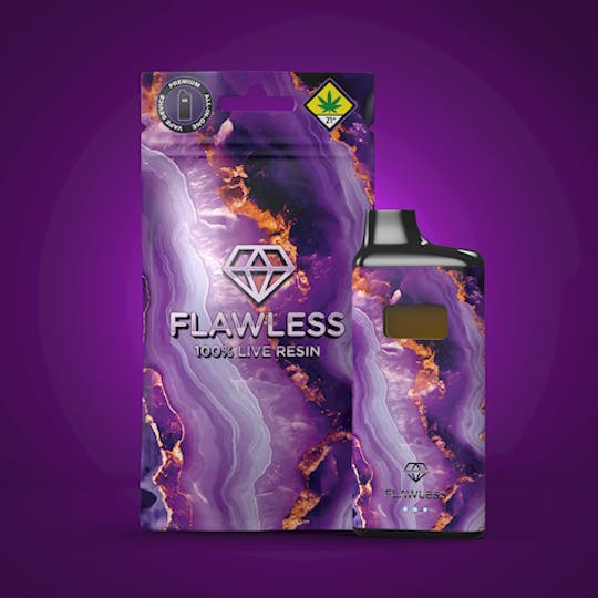 Flawless - AIO Live Resin Vape - Kosher Headband X Kosher - 1g - 1