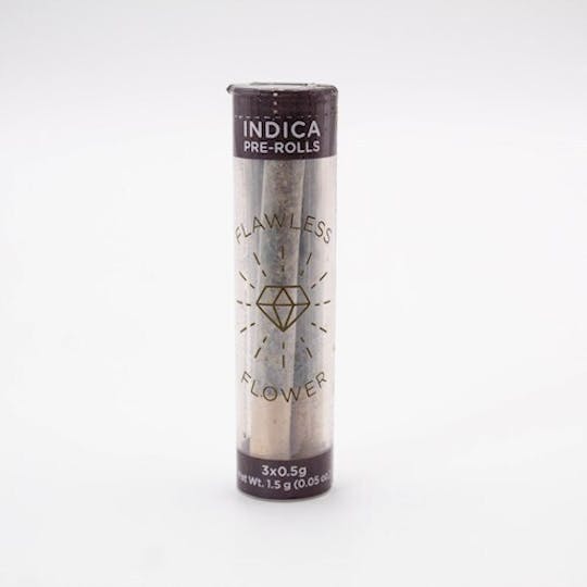 Flawless - Indica Pre-Rolls - Stay Puft - 1.5g (3x0.5g) - 1