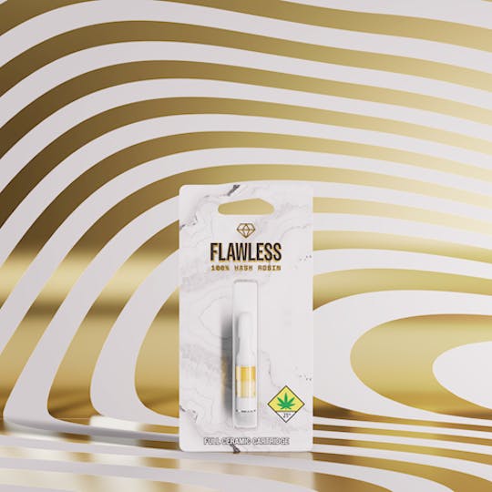 Flawless - Hash Rosin Vape Cart - Banana Boof - 0.5g - 1