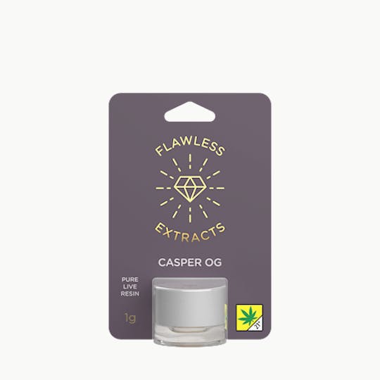 Flawless - Live Resin - Casper OG - 1g - 1