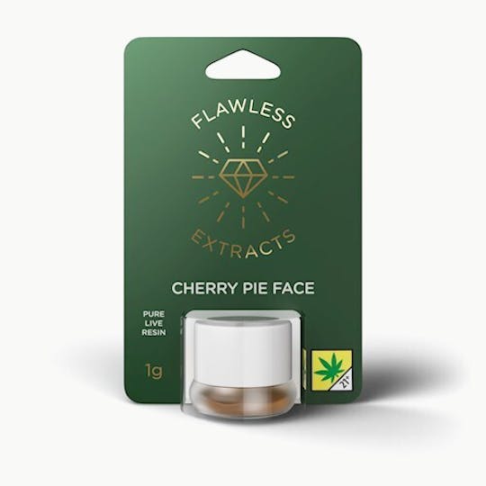 Flawless - Live Resin - Cherry Pie Face - 1g - 1
