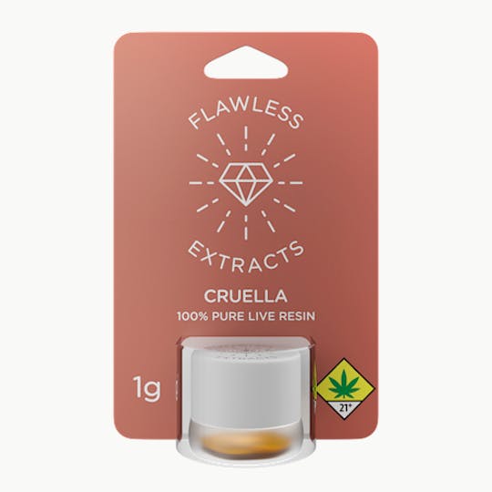 Flawless - Live Resin - Cruella - 1g - 1