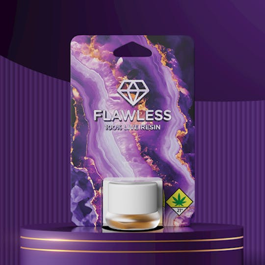 Flawless - Live Resin - Hash Burger - 1g - 1