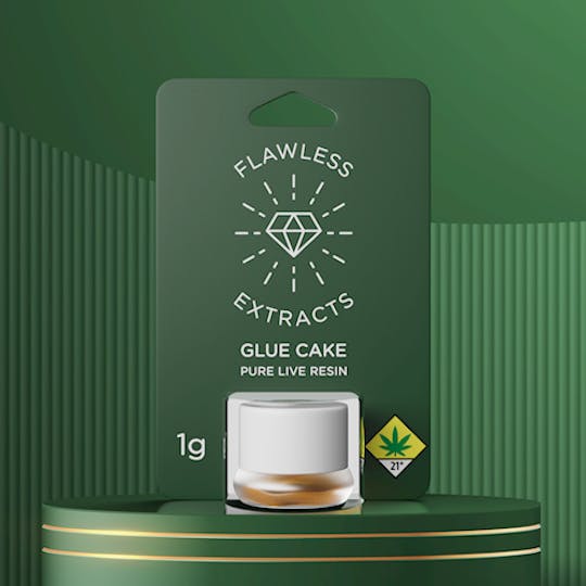 Flawless - Live Resin - Glue Cake - 1g - 1