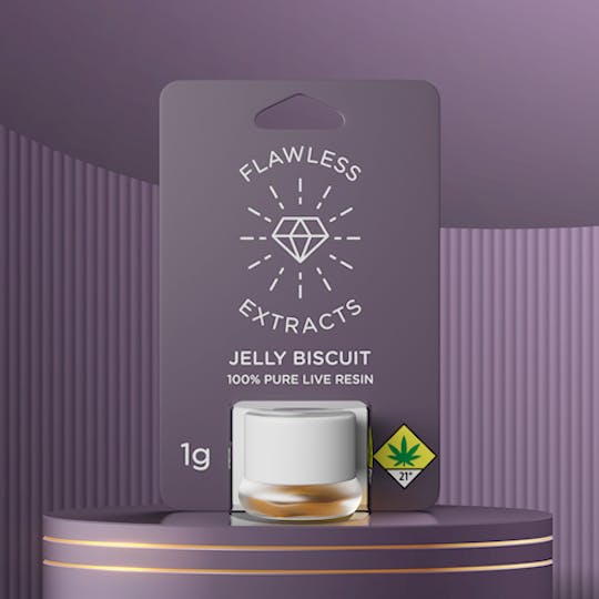 Flawless - Live Resin - Jelly Biscuit - 1g - 1
