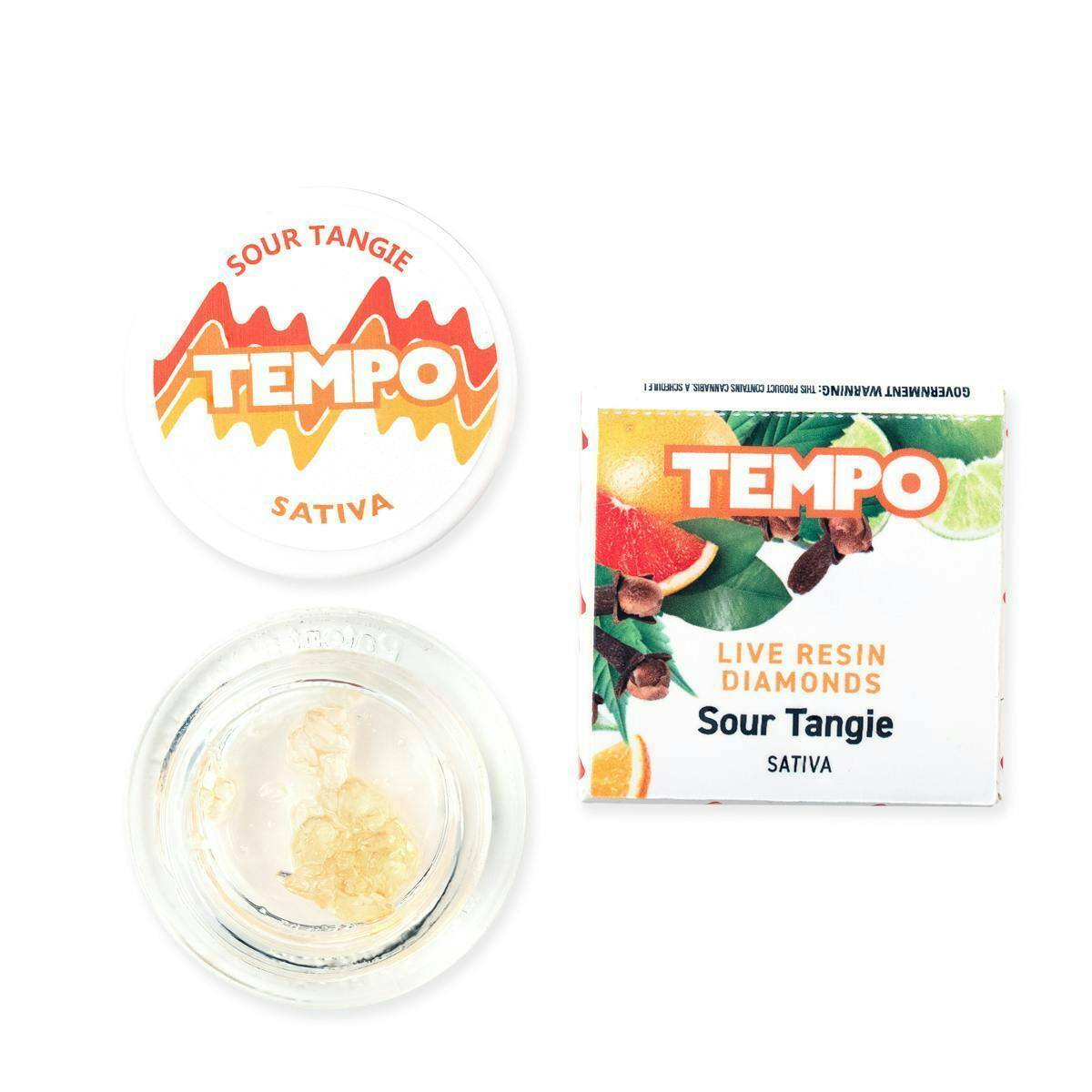 Tempo - Tempo | Sour Tangie | Live Resin Diamonds | 1g - 1