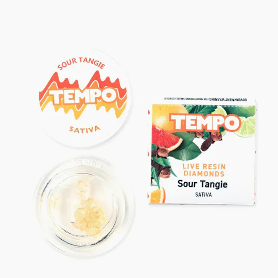 Tempo - Tempo | Sour Tangie | Live Resin Diamonds | 1g - 1