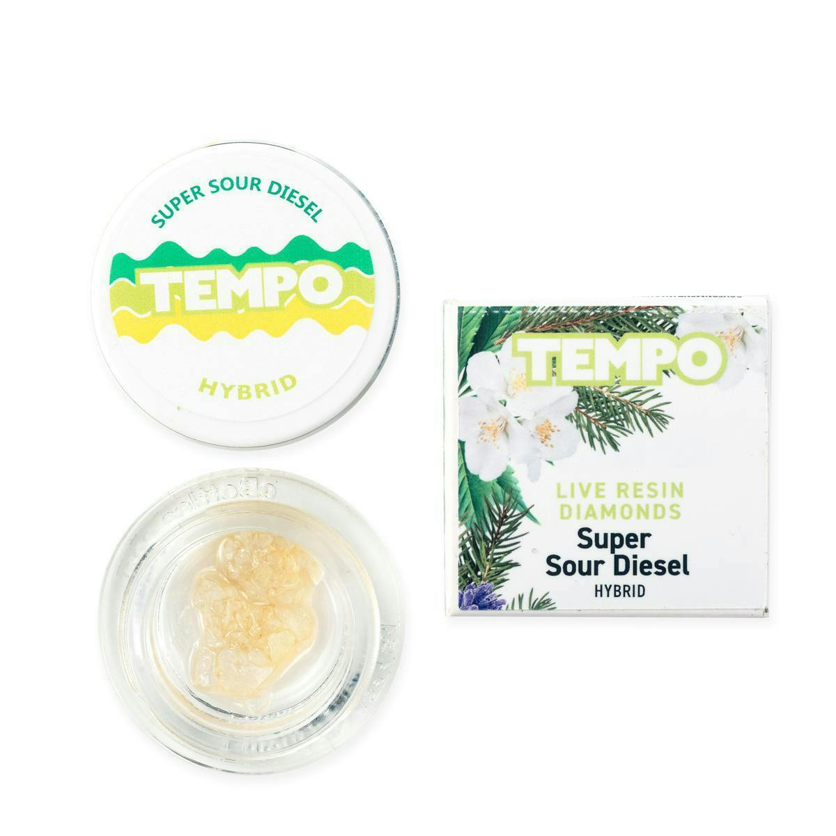Tempo - Tempo | Super Sour Diesel | Live Resin Diamonds | 1g - 1