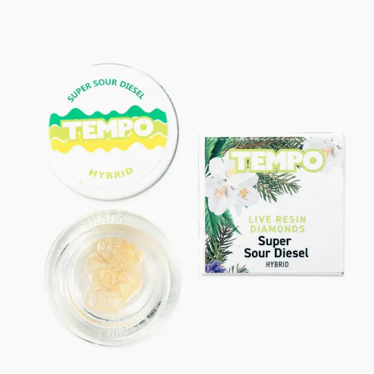 Tempo - Tempo | Super Sour Diesel | Live Resin Diamonds | 1g - 1