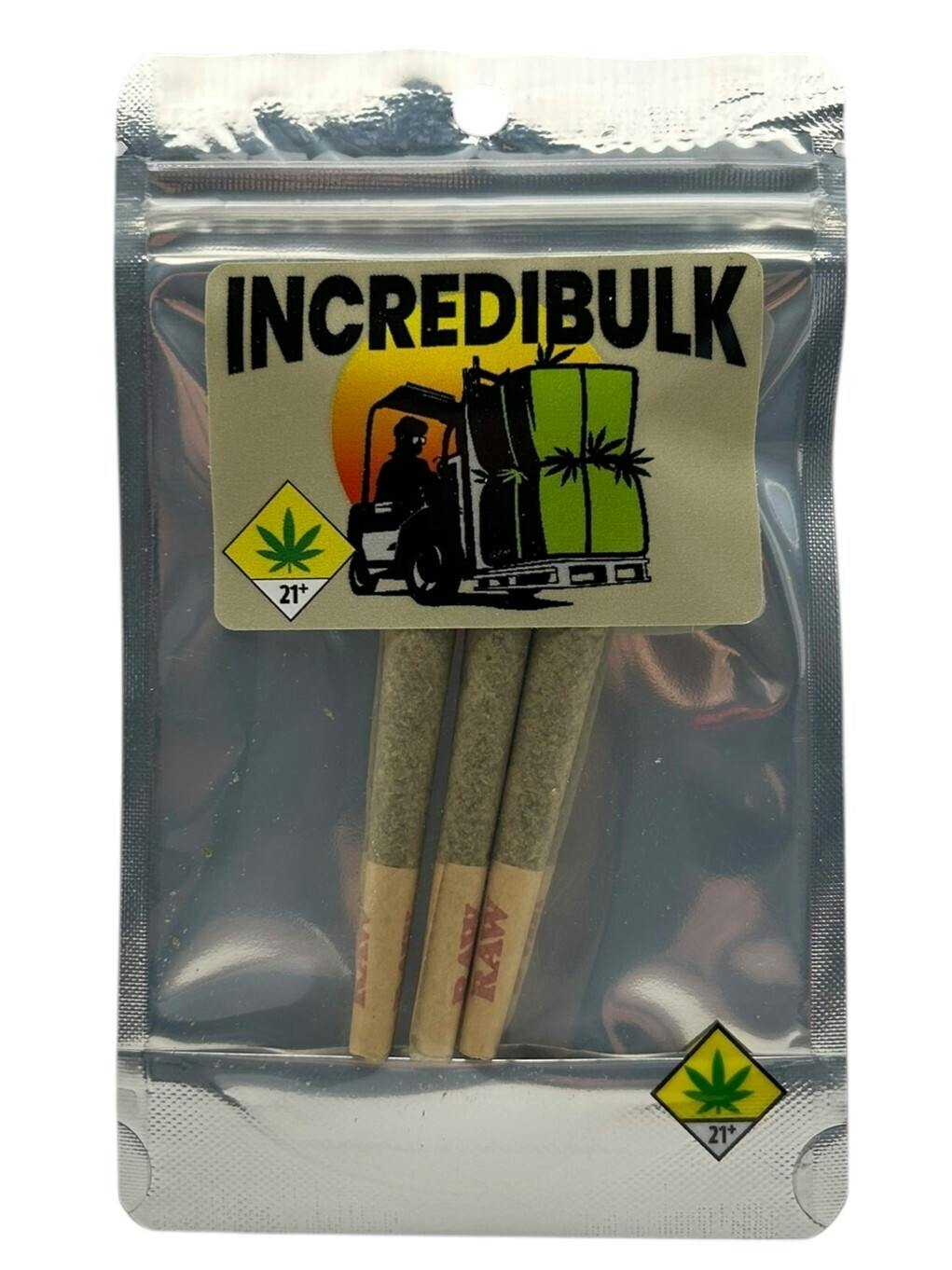 Incredibulk - Triple OG Pre-Roll Pack | 3g - 1