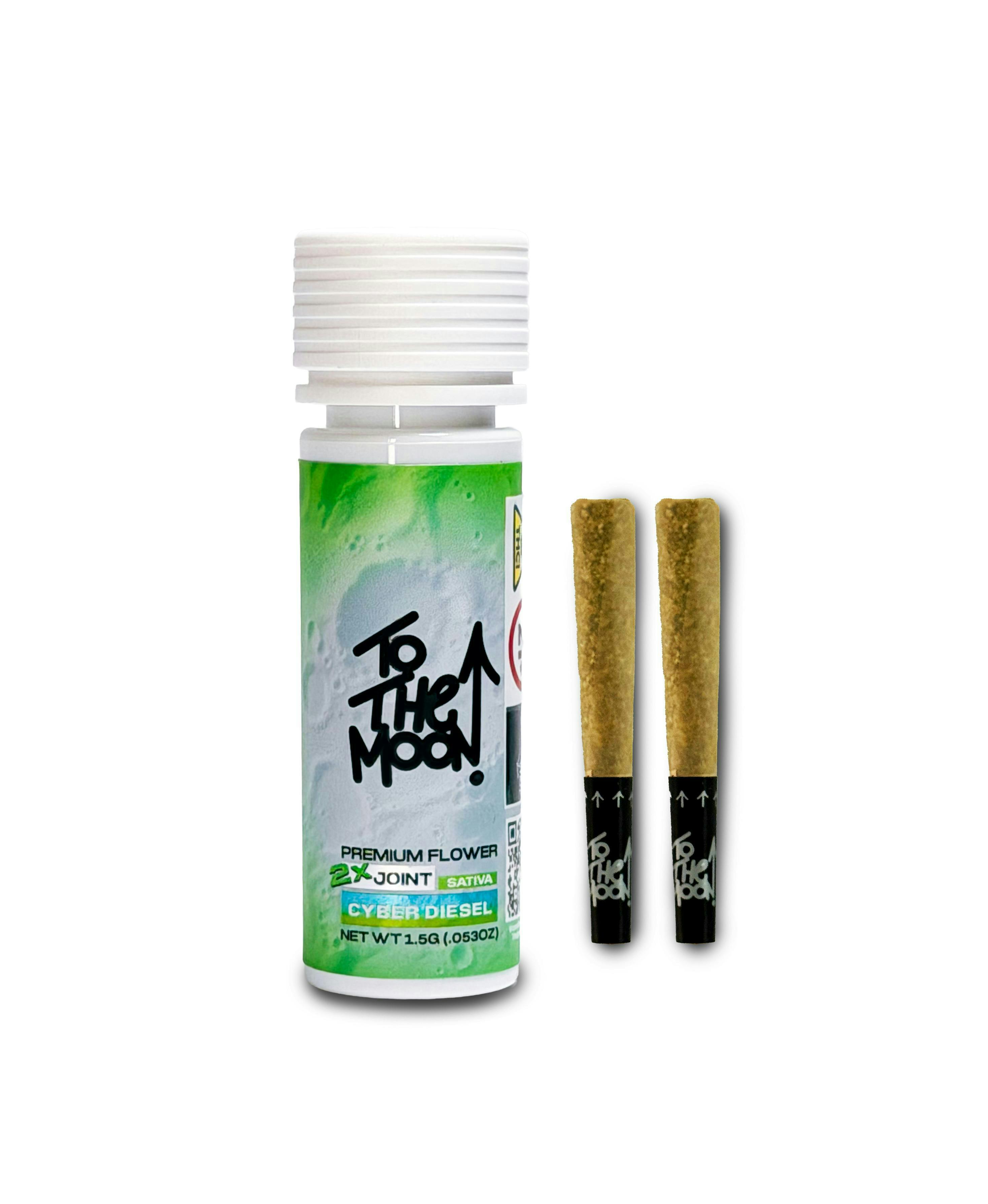 To The Moon - To The Moon | Cyber Diesel | Joints | 0.7g ea | 2pk - 1