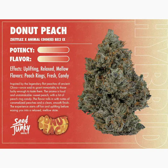 Seed Junky - Donut Peach | Smalls | 14g - 1