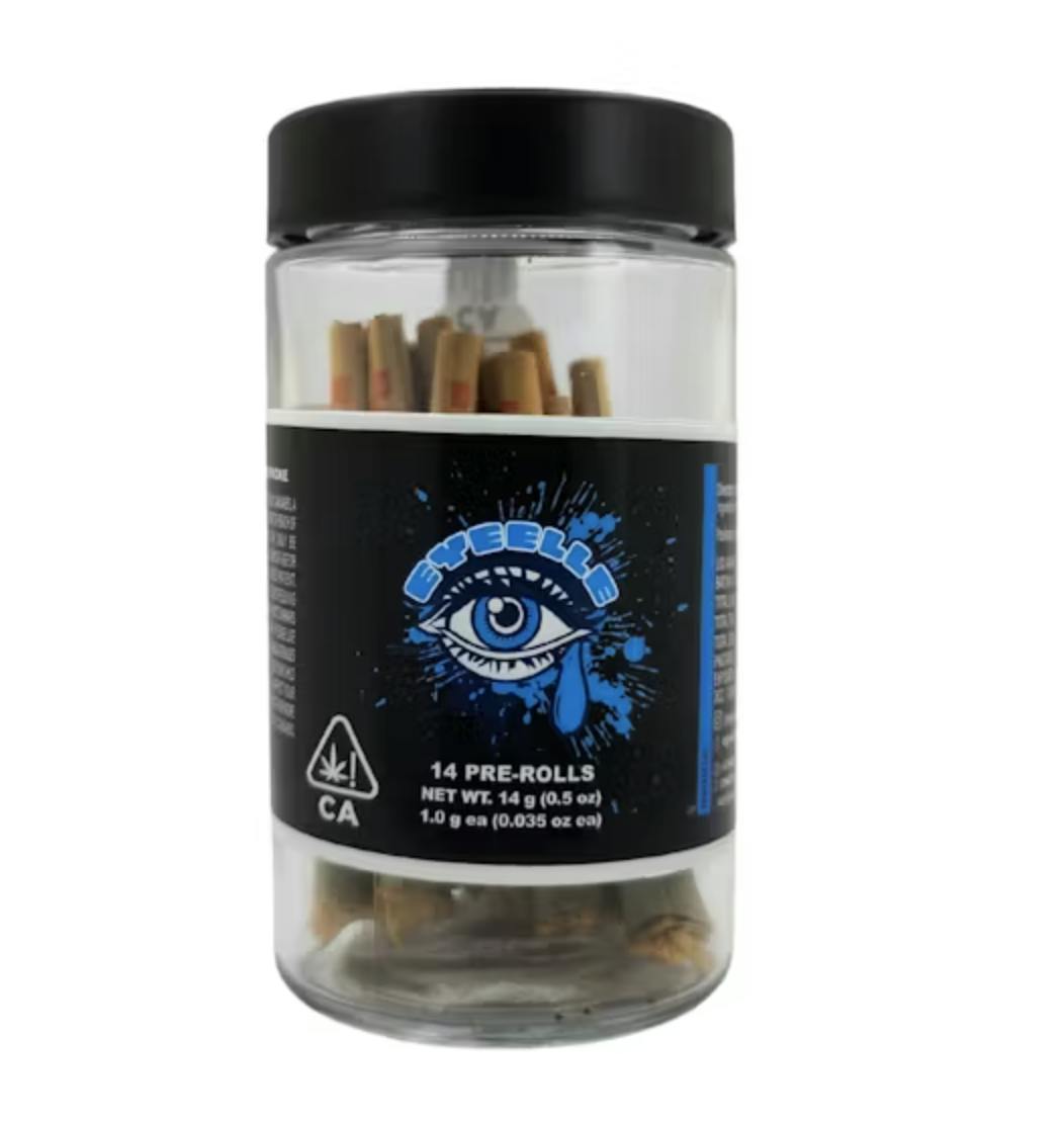 Eyeelle - Hashburger 1g Indica Pre-roll 14pk - 1