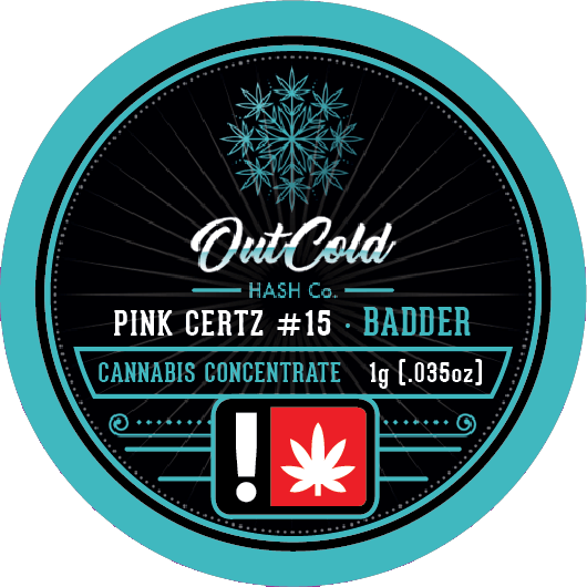 Bo's Nose Knows - OCHC | Pink Certz #15 | Live Rosin Badder | 1G - 1