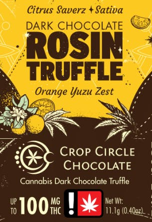 Bo's Nose Knows - Citrus Saverz | Orange-Yuzu Zest Rosin Truffle Single | 100mg - 1