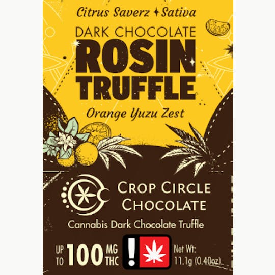 Bo's Nose Knows - Citrus Saverz | Orange-Yuzu Zest Rosin Truffle Single | 100mg - 1