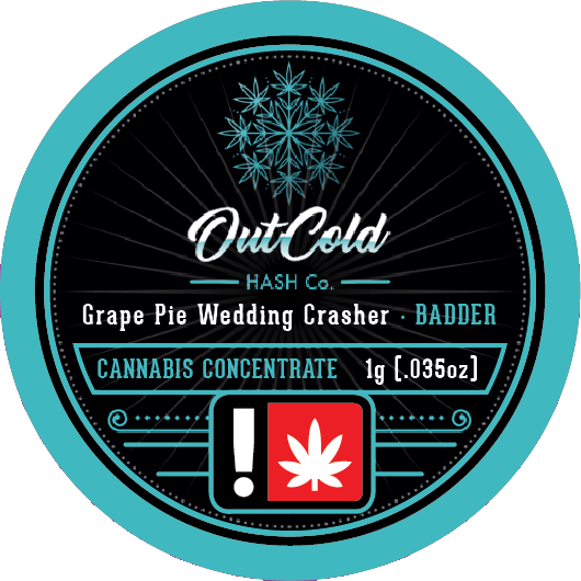 Bo's Nose Knows - OCHC | Grape Pie Wedding Crasher | Live Rosin Badder | 1G - 1