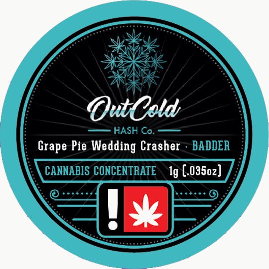 Bo's Nose Knows - OCHC | Grape Pie Wedding Crasher | Live Rosin Badder | 1G - 1