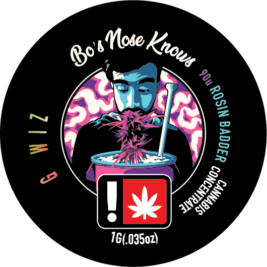 Bo's Nose Knows - BNK | G Wiz | Rosin Badder | 1G - 1