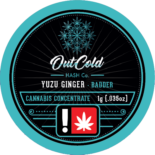 Bo's Nose Knows - OCHC | Yuzu Ginger | Live Rosin Badder | 1G - 1