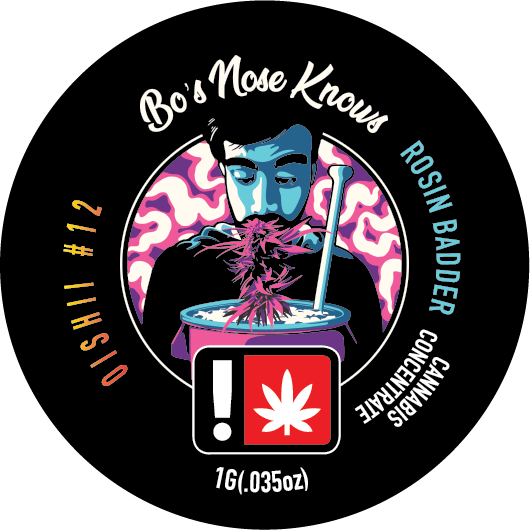 Bo's Nose Knows - BNK | Oishii #12 | Rosin Badder | 1G - 1