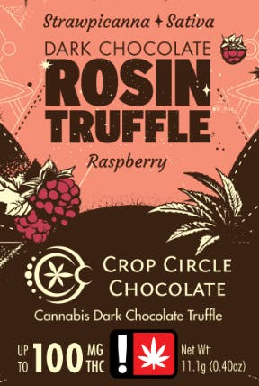 Bo's Nose Knows - Strawpicanna | Raspberry Rosin Truffle Single | 100mg - 1