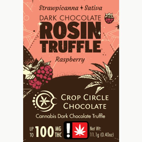 Bo's Nose Knows - Strawpicanna | Raspberry Rosin Truffle Single | 100mg - 1