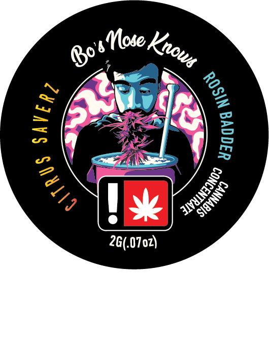 Bo's Nose Knows - BNK | Citrus Saverz | Rosin Badder | 2G - 1