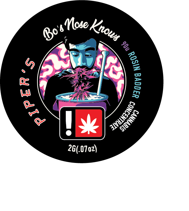 Bo's Nose Knows - BNK | Piper's | Rosin Badder | 1G - 1