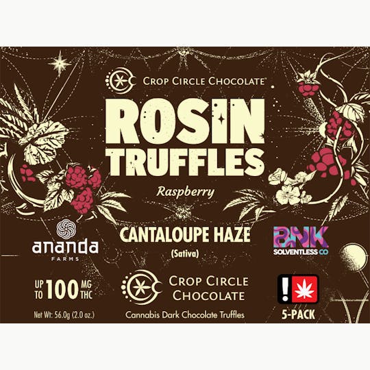 Bo's Nose Knows - Cantaloupe Haze | Raspberry Rosin Truffles | 5pk - 1