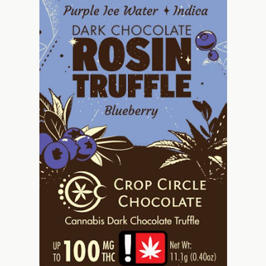 Bo's Nose Knows - Purple Ice Water | Blueberry Rosin Truffle Single | 100mg - 1