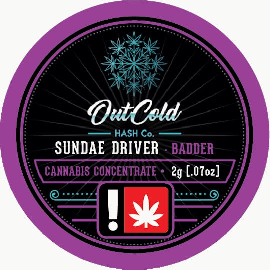 Bo's Nose Knows - OCHC | Sundae Driver | Live Rosin Badder | 2G - 1