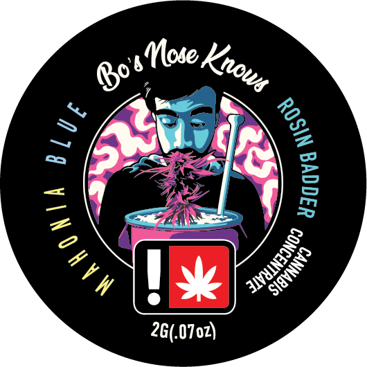 Bo's Nose Knows - BNK | Mahonia Blue | Rosin Badder | 2G - 1