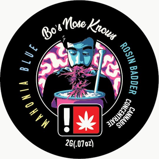 Bo's Nose Knows - BNK | Mahonia Blue | Rosin Badder | 2G - 1