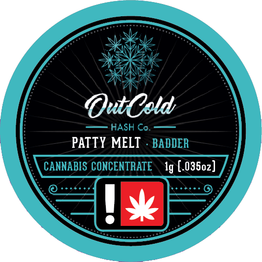 Bo's Nose Knows - OCHC | Patty Melt | Live Rosin Badder | 1G - 1