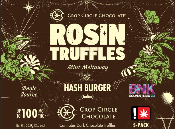Bo's Nose Knows - Hash Burger | Mint Meltaway Rosin Truffles | 5pk - 1