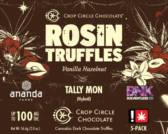 Bo's Nose Knows - Tally Mon | Vanilla Hazelnut Rosin Truffles | 5pk - 1