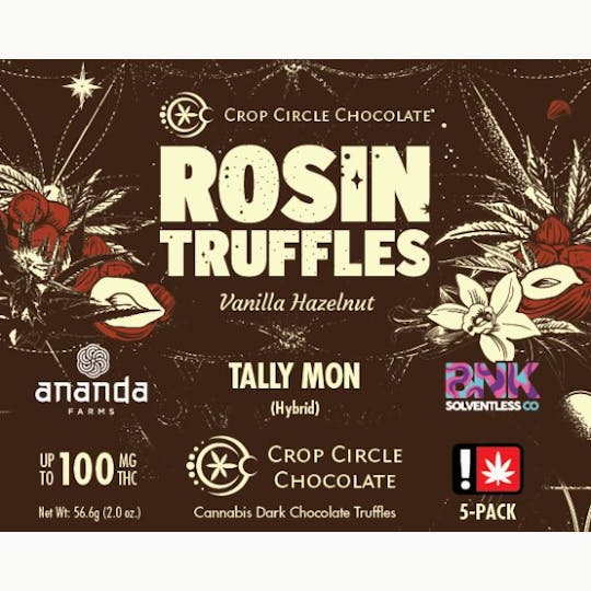 Bo's Nose Knows - Tally Mon | Vanilla Hazelnut Rosin Truffles | 5pk - 1