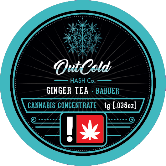 Bo's Nose Knows - OCHC | Ginger Tea | Live Rosin Badder | 1G - 1