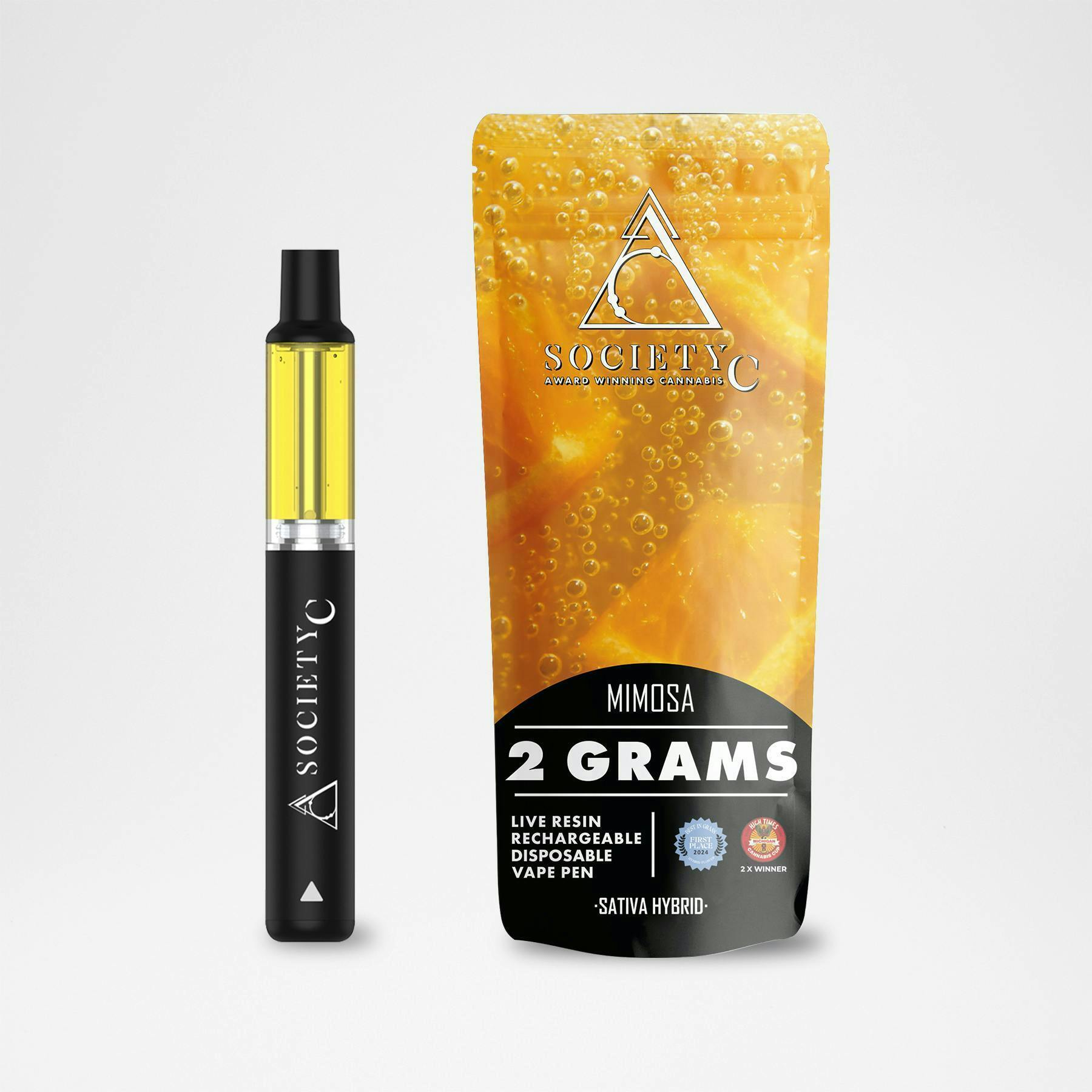 Society C - Society C | Mimosa | Live Resin Disposable | 2g - 1