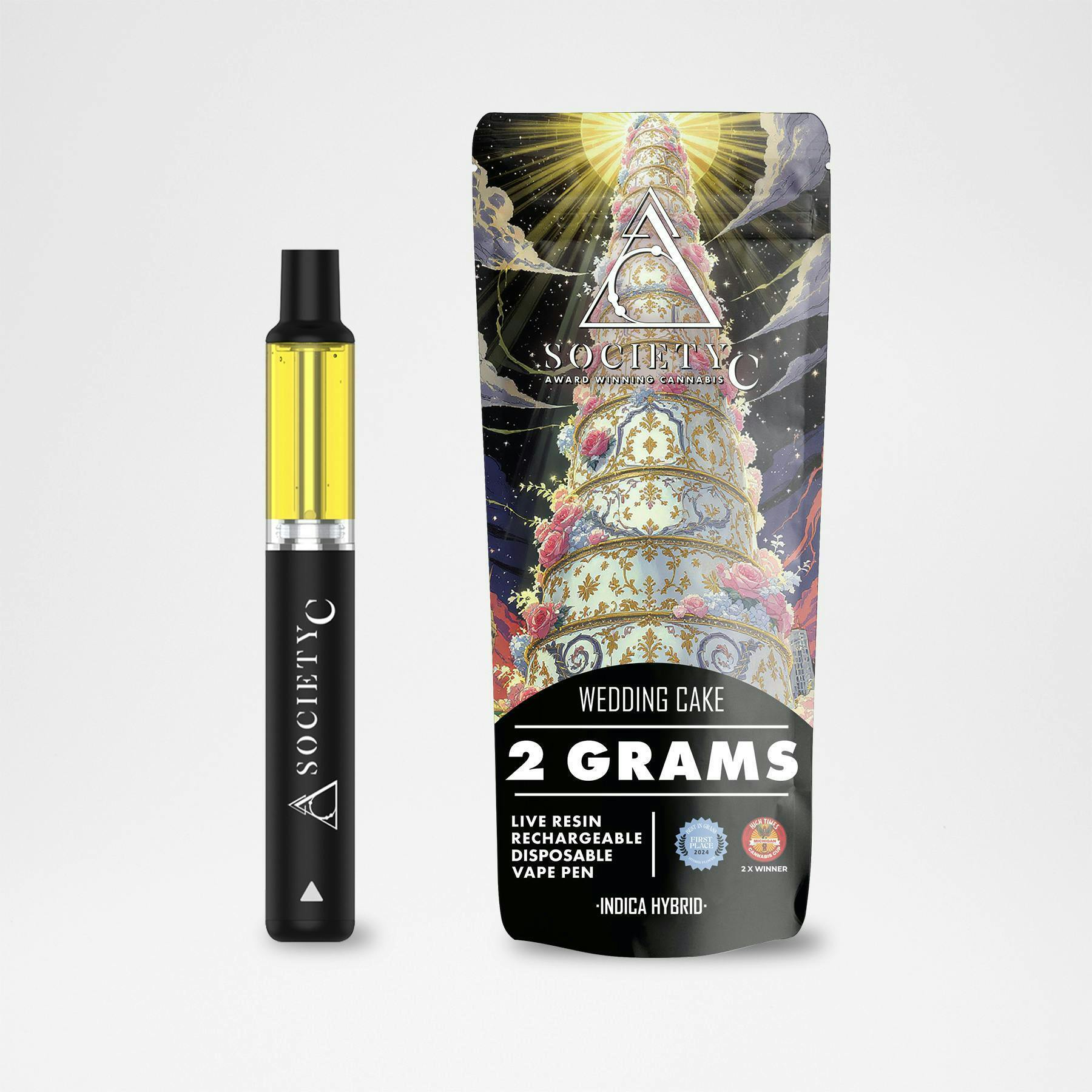Society C - Society C | Wedding Cake | Live Resin Disposable | 2g - 1