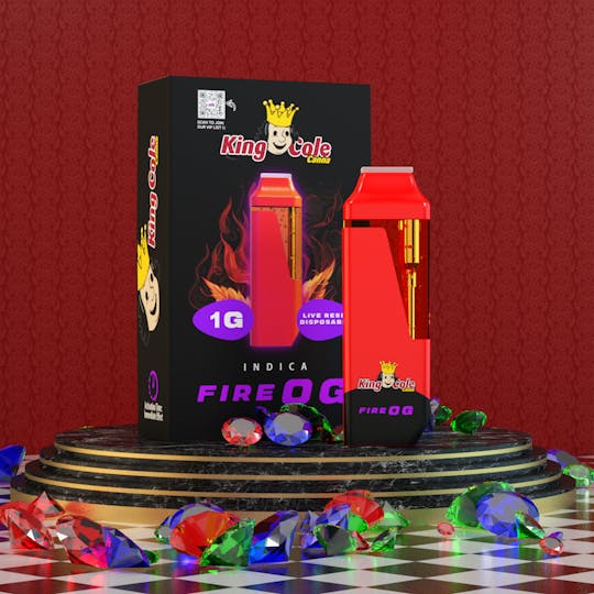 King Cole - King Cole 1G Disposable Fire OG - Indica - 1