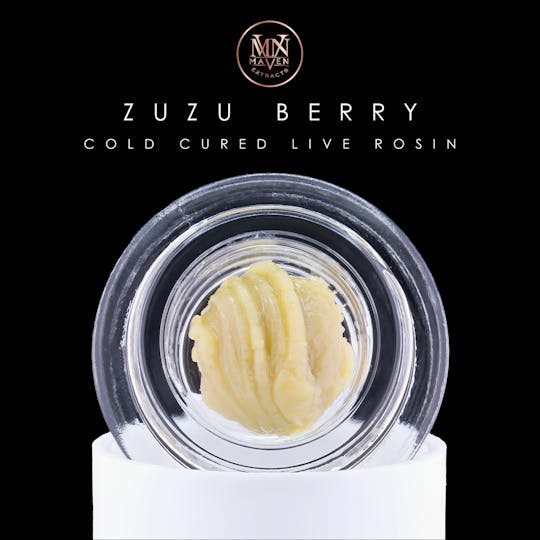 Maven Genetics - ZuZu Berry Cold Cured Live Rosin - 1