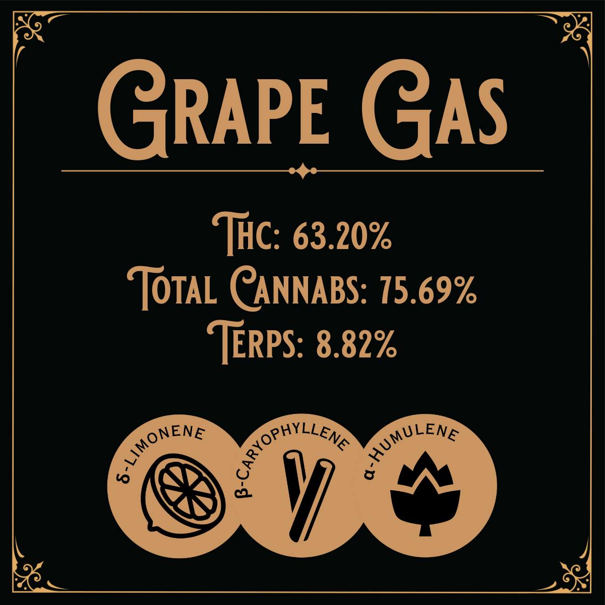 Old School Hash Co. - Old School Hash: Grape Gas - 1g Temple Ball - 1