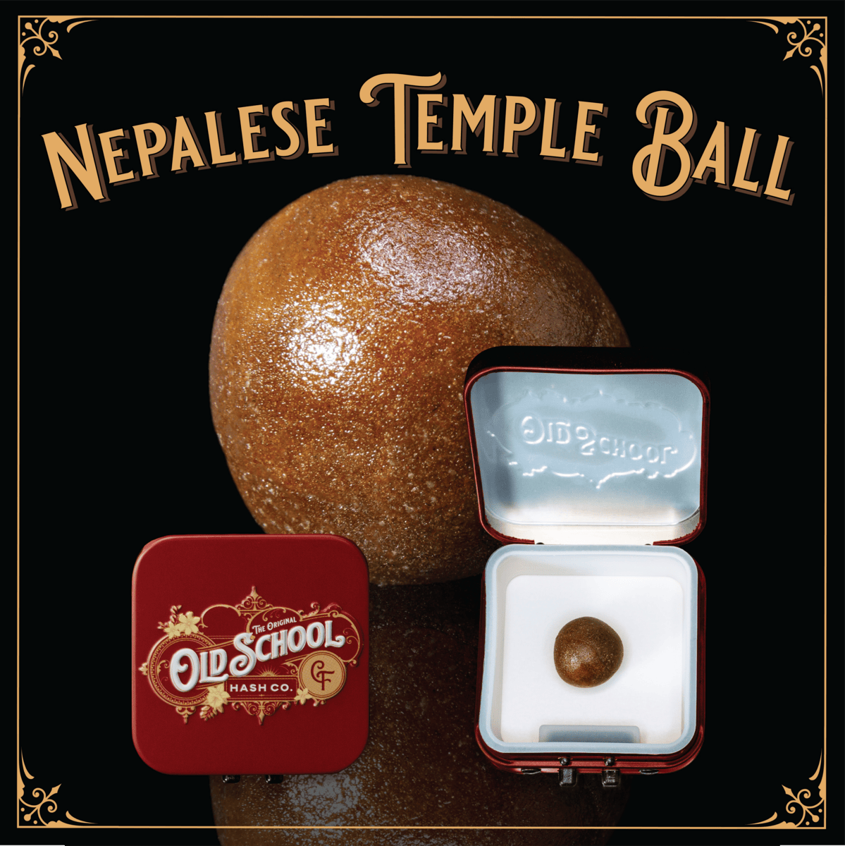 Old School Hash Co. - Old School Hash: Moroccan Cream - 1g Temple Ball - 1