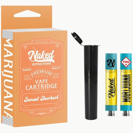 Naked Extractions - Naked Extractions - Sunset Sherbert Cartridge - 1