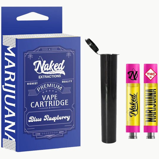 Naked Extractions - Naked Extractions - Blue Raspberry Cartridge - 1